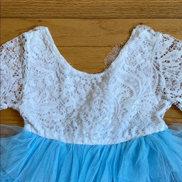 3T-4T dresses bundle lot lace floral denim cotton - Picture 4 of 16